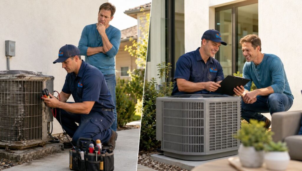 AC Repair vs. AC Replacement: Which Option Saves You More Money?