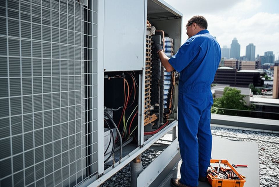 Professional Commercial HVAC Repair Washington DC services for offices & commercial buildings. We provide HVAC repairs to improve performance